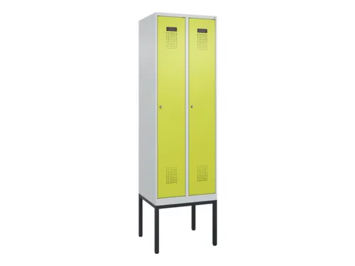 locker voor scheiding van kleding,HxBxD 2120x600x500mm,2vak