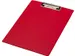 Klemplaat A4 Rood PVC