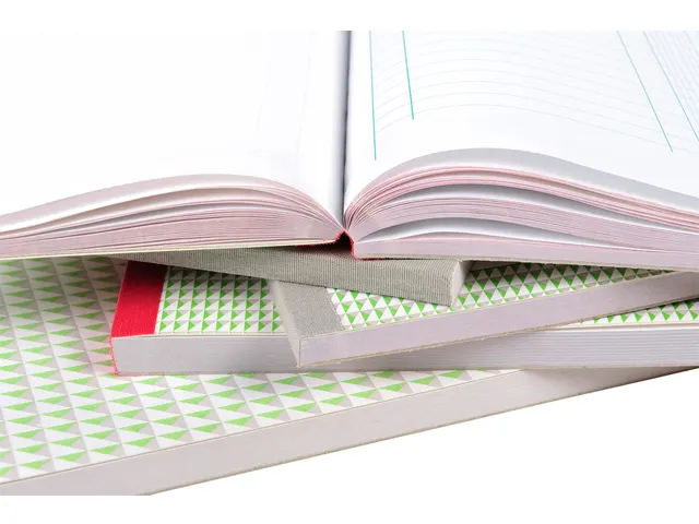 Orderboek Exacompta 210x135mm 50x3vel lijn