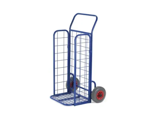 Draadgaas Steekwagen Draagvermogen 150kg 450x340mm Luchtbanden