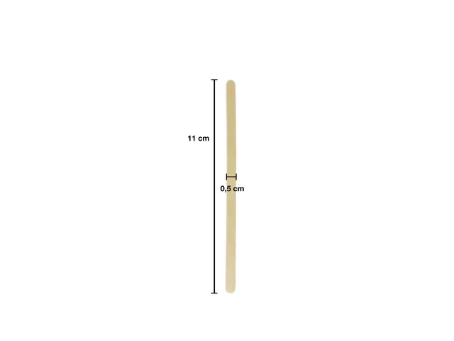 Agitateur bois Kangaro 1000 st 110x5x1,5mm biodégradable