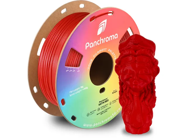 PLA Satin 1,75mm rood 1kg Panchroma 3D Filament