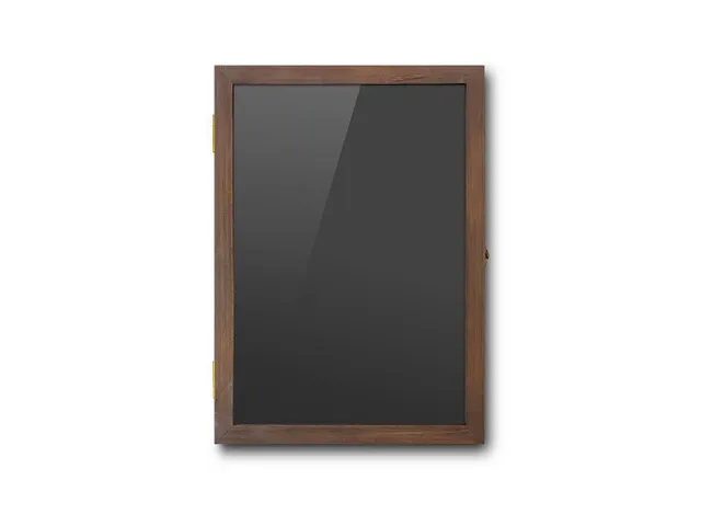 Houten Menuvitrine A3