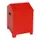 Poetskatoenbak,niet-brandbaar,1x45-73l,HxBxD 680x400x400mm