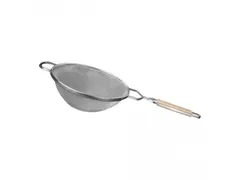 Passeerzeef 26cm greep hout