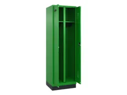 locker voor scheiding van kleding,HxBxD 1950x600x500mm,2vak