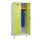 locker,HxBxD 1950x800x500mm,2vak,vak B 400mm,cil.-slot,voeten