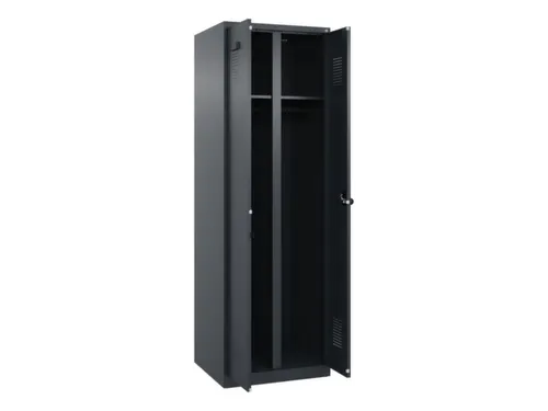 locker voor scheiding van kleding,HxBxD 1850x600x500mm,2vak