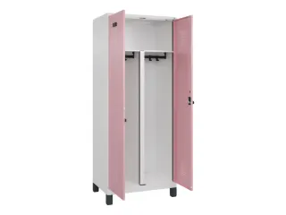 PBM-locker,HxBxD 1950x800x500mm,2vak,vak B 400mm,draaigrendel - 1