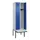 locker met bank,HxBxD 2120x600x815mm,2vak,vak B 300mm,cilinderslot