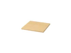 houten vloer v. kantoorstelling BxD 367x376mm dikte 22mm esdoorn