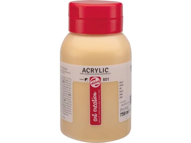 Art Creation acrylverf flacon van 750 ml, goud