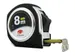 Rolbandmaat - ABS-Behuizing Met UV-Laag - 8m