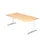 In hoogte verstelbaar bureau,HxBxD 680-850x2000x1000mm,blad esdoorn