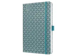 Weekagenda Flair A5 2026 (NL/FR/EN/DU) Ocean Blue Hardcover - 2