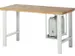 support UC,p. établi,HxlxP 500x150-230x500mm,acier,RAL7035