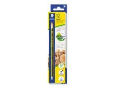 Crayon Staedtler Noris HB avec embout gomme