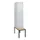 Dubbeldekse dekenkist,HxBxD 1950x400x815mm,1x2vak.,vak B 400mm