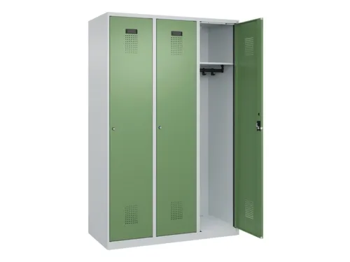 locker,HxBxD 1850x1200x500mm,3vak,vak B 400mm,cil.-slot