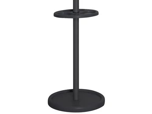 Kapstok Vepa Bins Crown 18 haken staand zwart