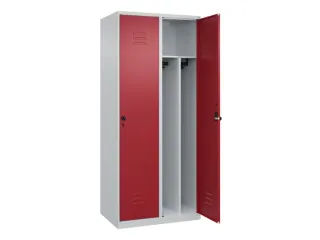 locker voor scheiding van kleding,HxBxD 1850x800x500mm,2vak - 2