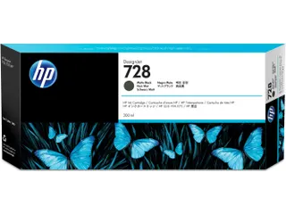 HP 728 Inktcartridge Mat Zwart F9J68A Origineel - 1