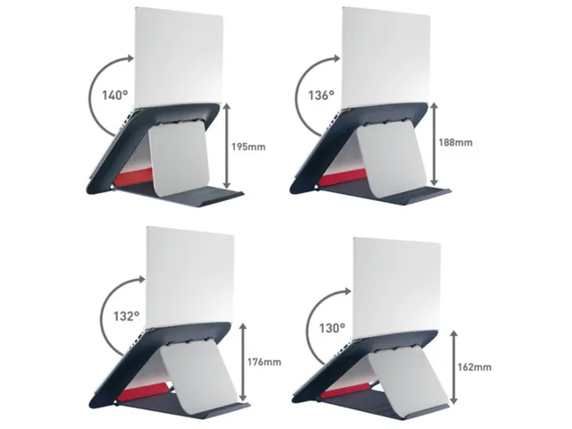 Laptopstandaard Leitz Ergo Cosy grijs