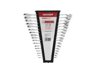 GEDORE R09105017 Ringsleutelset 6-22mm 17stuks - 1