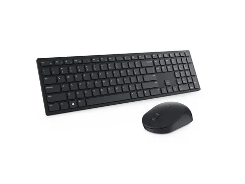 DELL KM5221W Toetsenbord Inclusief muis Kantoor Draadloos AZERTY Zwart