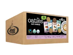 Haverkoek Hoppe Oaties fairtrade koekjesmix 120 stuks
