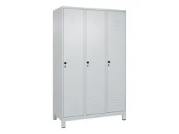 locker voor scheiding van kleding,HxBxD 1950x1200x500mm,3vak