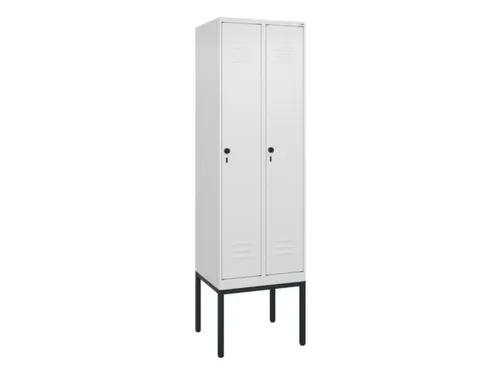 locker voor scheiding van kleding,HxBxD 2120x600x500mm,2vak