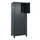 lockerkast,HxBxD 1950x800x500mm,2x3vakken,vak B 400mm,cil.-slot,voeten