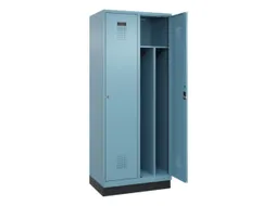 locker voor scheiding van kleding,HxBxD 1950x800x500mm,2vak