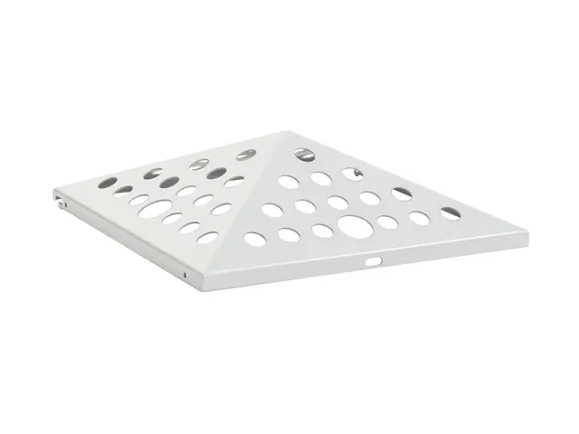 Top Piramide as-papierbak 'Open' Zilver