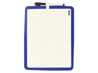 Whiteboard Desq 21x28cm tweezijdig magnetisch - 1