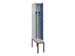 locker voor scheiding van kleding,HxBxD 2120x300x815mm,1vak