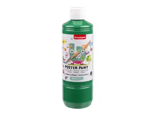 Plakkaatverf Bruynzeel groen fles à 500ml - 2