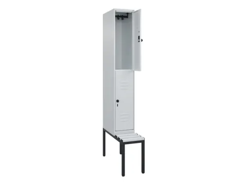 Dubbeldekse dekenkist,HxBxD 2120x300x815mm,1x2vak.,vak B 300mm