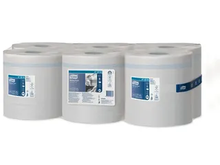 Poetspapier Tork M2 Advanced 1-laags 270m wit 473254 - 2