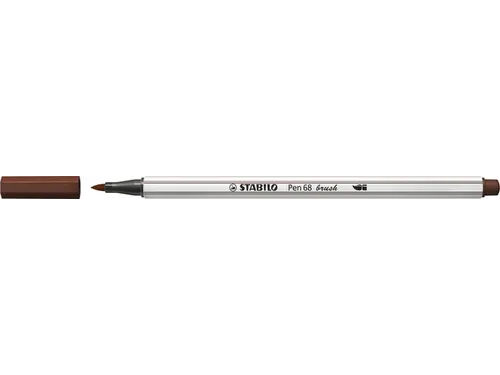 Brushstift STABILO Pen 568/45 bruin