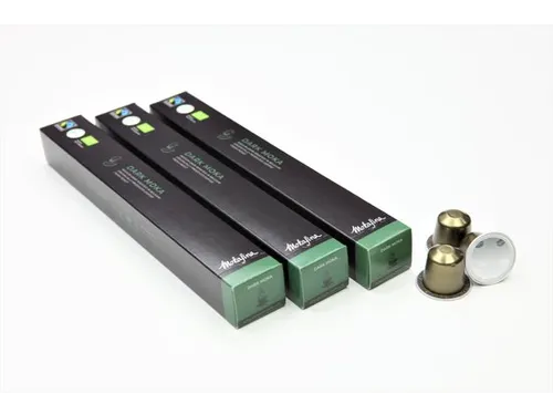 aluminium koffiecapsules, dark Moka, 10 stuks