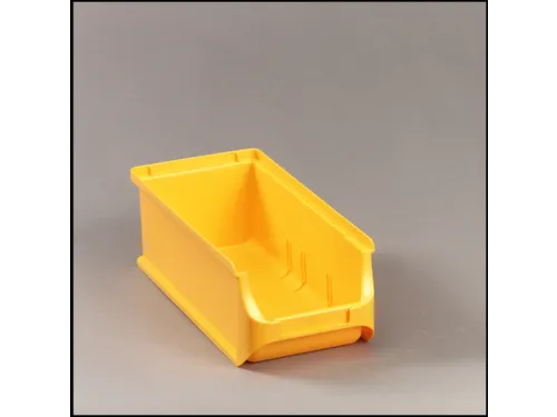 magazijnbak,HxBxD 75x102x215mm,PP,geel