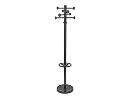 Kapstok MAUL Grando staand 175cm 16 haken zwart RAL9004