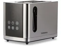 Tornado TTA751-GS Broodrooster 7 standen 2 sleuven 800W Zilver