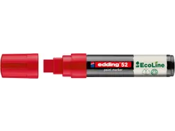 Paintmarker edding 52 EcoLine op waterbasis 4-15mm rood
