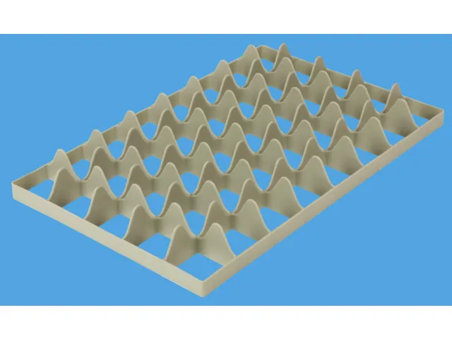 Séparateurs À Cases Fixes 5X8Cases Cases 66X67Mm Modèle En Haut