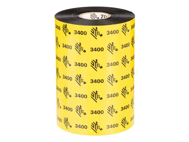 Zebra 3400 wax/hars ribbon 03400BK08945 89mmx450m 6 ribbons