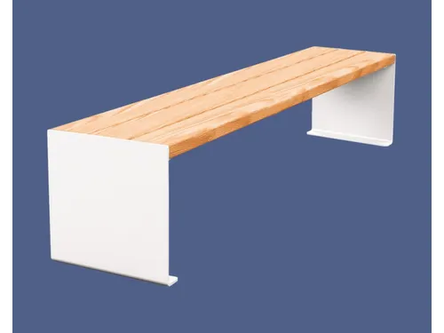 zitbank,B 1800mm,3latten,hout-zitting licht eikenhout,zitting H 450mm