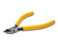 Zijsnijtang Snijbladopening 9,45mm voor nauwkeurig knipwerk Geel